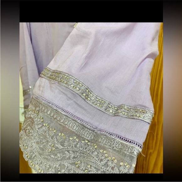 Shirt Lilac by Maria. B - Picture 6 of 8